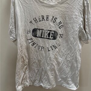 Nike Vintage White Tee with Black Graphic